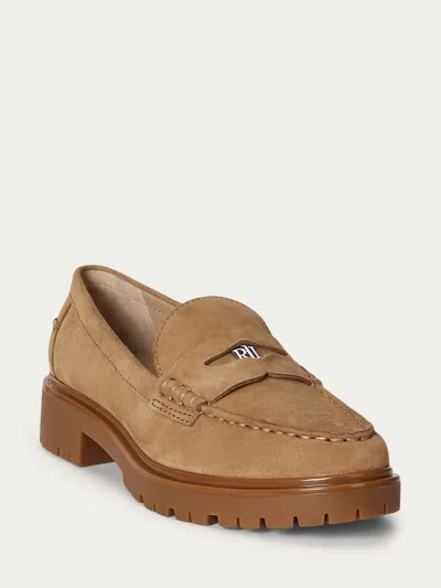 Ralph Lauren Marli-flats-loafer In Brown