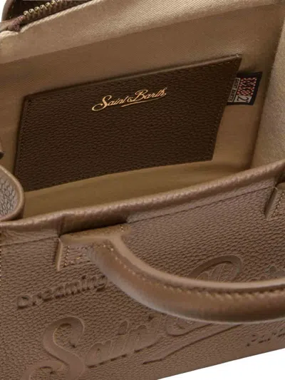 Mc2 Saint Barth Mini Vanity Bag In Brown