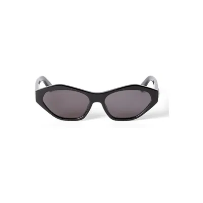 Off-white Kent Dark Grey Oval Unisex Sunglasses Oeri13h 1007 56 In Black
