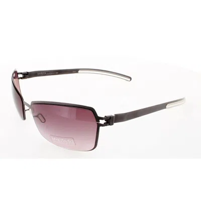 Mykita No1 Sun-kim-purple Bordeax Gradient Horn Unisex Sunglasses No1 Sun-kim-purple In Pink
