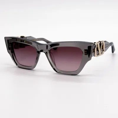 Valentino Sette Rose Gradient Butterfly Ladies Sunglasses Vls-166 C 52 In Brown