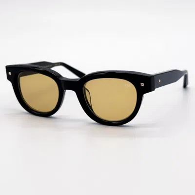 Valentino Essential V Amber Oval Unisex Sunglasses Vls-163 A 48 In Brown