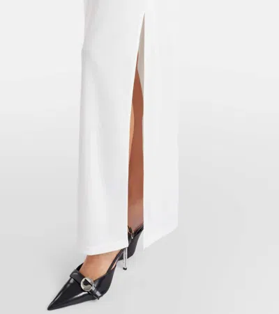 Courrèges Logo Polo Dress In White