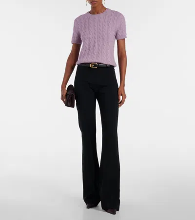 Vince Wool-blend Sweater In Pink