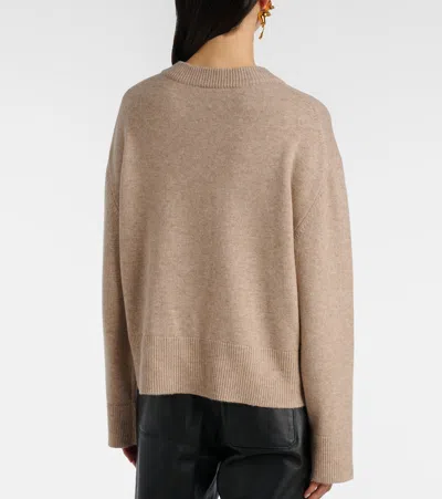 Vince Wool-blend Sweater In Brown