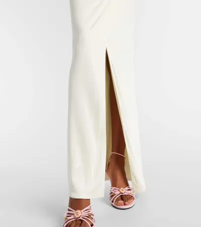 MEDUSA '95缩褶针织长礼服