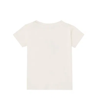 Bonpoint Baby Tom Printed Cotton Jersey T-shirt In White