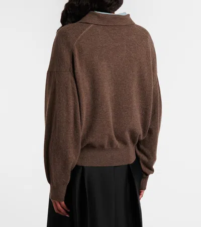 Lisa Yang Katriel Cashmere Sweater In Brown