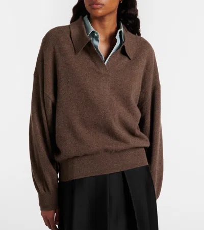 Lisa Yang Katriel Cashmere Sweater In Brown