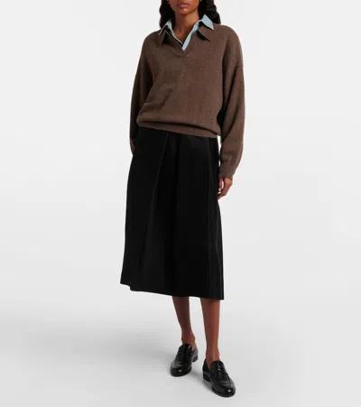 Lisa Yang Katriel Cashmere Sweater In Brown