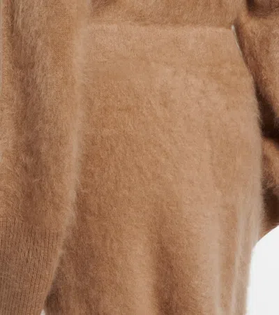 Lisa Yang Asta Cashmere Maxi Skirt In Brown