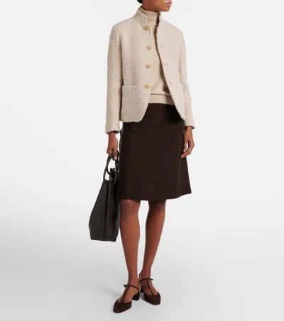 Aquazzura Sorbonne 35 Suede Pumps In Brown