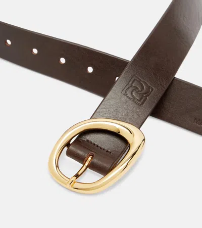 Magda Butrym Leather Belt In Brown
