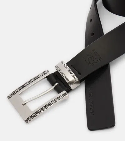 Magda Butrym Leather Belt In Black