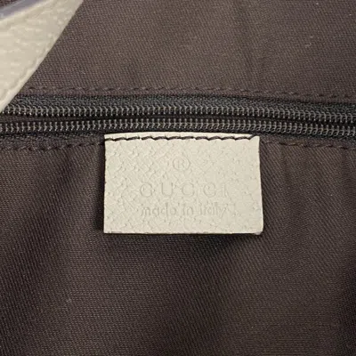 Pre-owned Gucci Brown Canvas Shoulder Bag ()