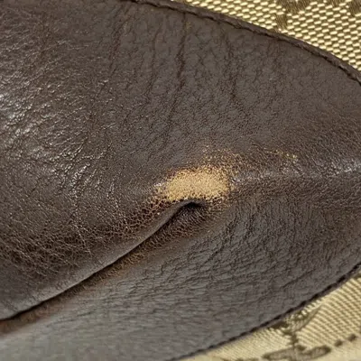 Pre-owned Gucci Brown Canvas Tote Bag ()