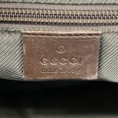 Pre-owned Gucci Brown Denim Tote Bag ()