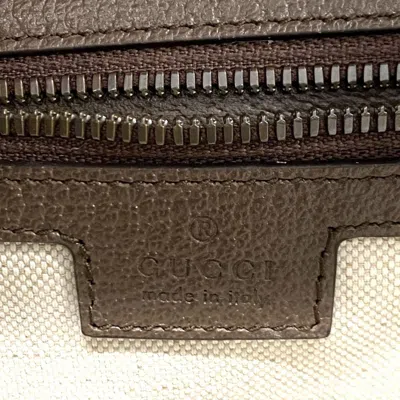 Pre-owned Gucci Brown Pvc Backpack ()