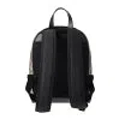 Pre-owned Gucci Front Pocket Backpack Gg Coated Canvas Beige Canvas Bag () In Sand