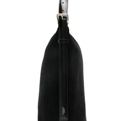 Apc Adjustable-strap Zip Shoulder Bag