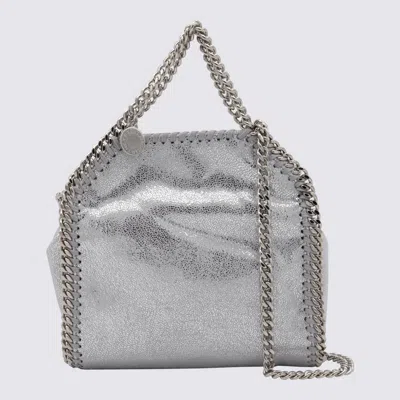 Stella Mccartney Mini Falabella Metallic Faux Leather Tote