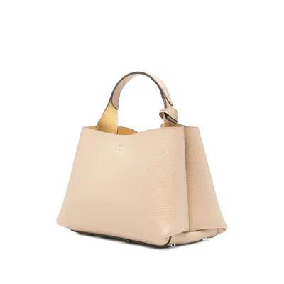 Tod's Micro T-charm Tote Bag In Neutral
