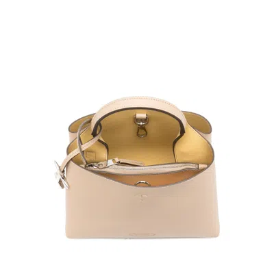 Tod's Micro T-charm Tote Bag In Neutral