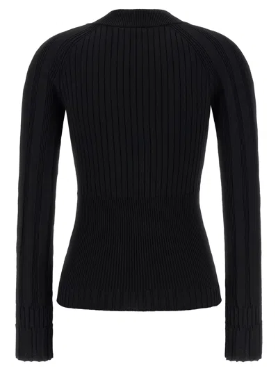 Balmain Button Cardigan Sweaters And Cardigans Black In Black