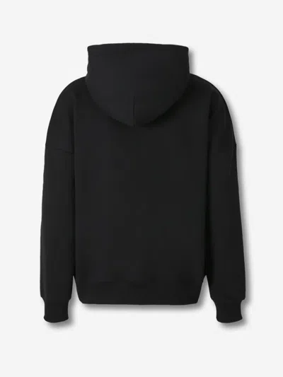 Balmain Hooded Sweatshirt In Black