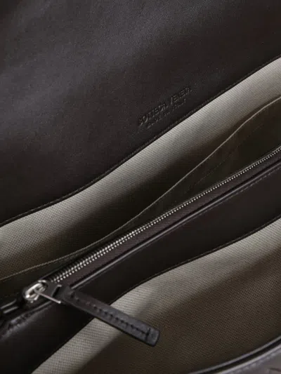 Bottega Veneta Shoulder Bag In Leather In Brown