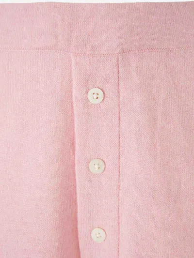 Guest In Residence Everywear Knit Pants In Pink