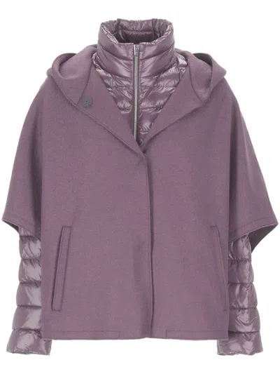 Herno Coats In Purple