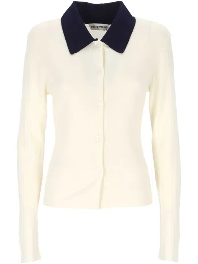 Self-portrait Sweaters In Neutral