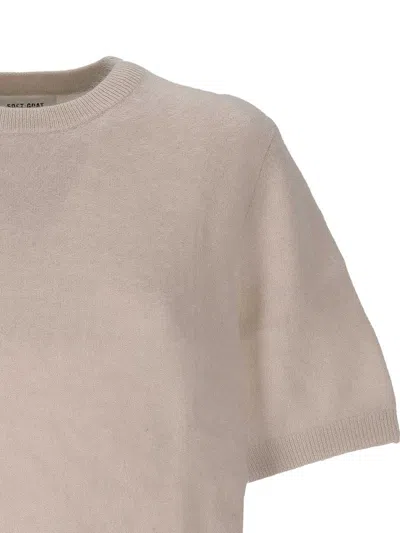 Soft Goat Sweaters In Nude