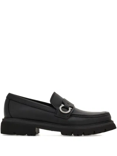 Ferragamo Salvatore  Flat Shoes In Black
