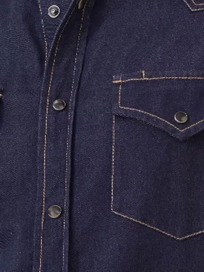 Brunello Cucinelli Shirts In Blue
