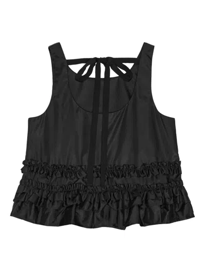 Ganni Top In Black