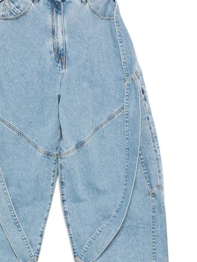 Attico The  Jeans In Blue