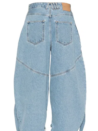 Attico The  Jeans In Blue