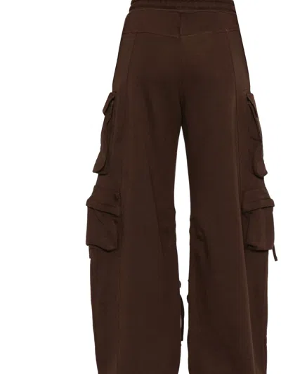 Attico The  Trousers In Brown