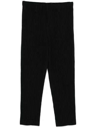 Issey Miyake Trousers In Black