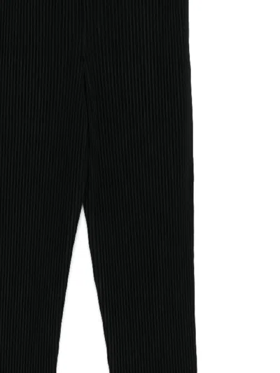 Issey Miyake Trousers In Black