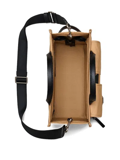 Marc Jacobs Borsa Tote The Cargo Canvas Medium Camel In Brown