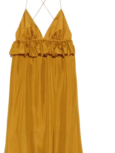 Zimmermann Rhiannon Dress In Yellow