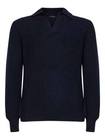 Tagliatore T-shirts And Polos In Blue