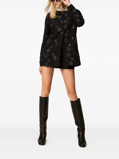 Twinset Coats In Brown