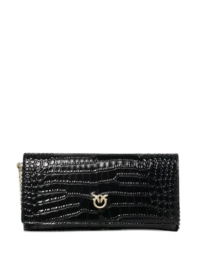 Pinko Wallets In Black
