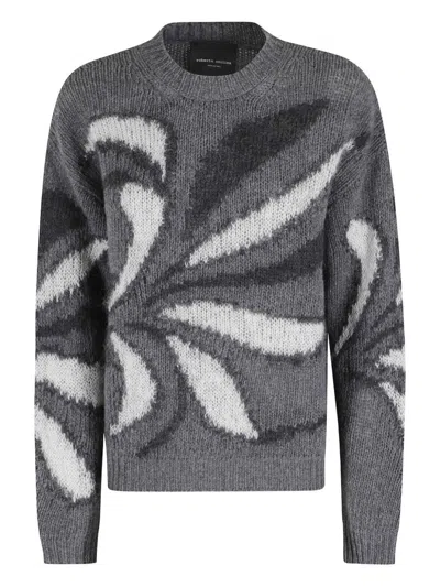 Roberto Collina Sweaters In Gray