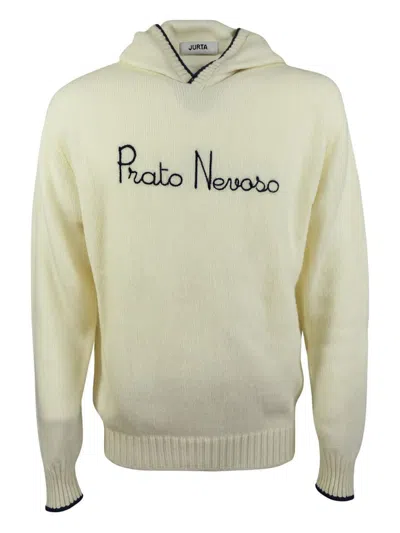 Jurta Ribbed Hem Hoodie In Multi