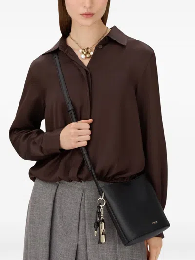 Furla Roxie Bucket Bag In Black